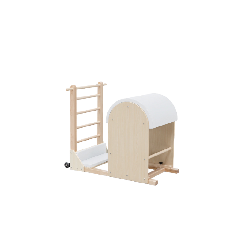 Classic Maple Ladder Barrel – White