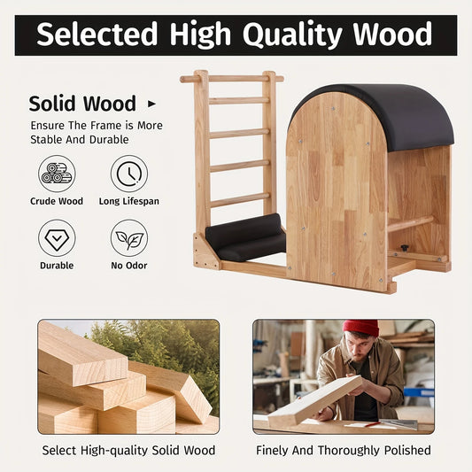 Classic Oak Ladder Barrel – Grey