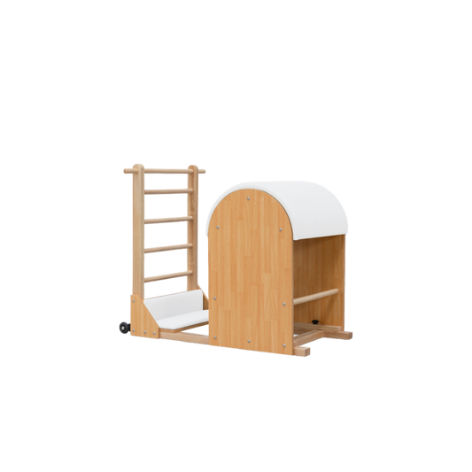 Classic Oak Ladder Barrel – White