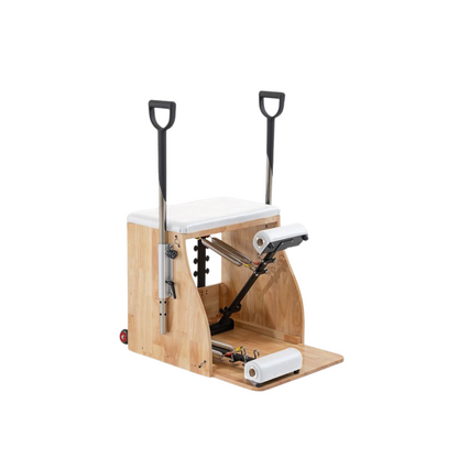 Pilates Oak Wunda Chair White