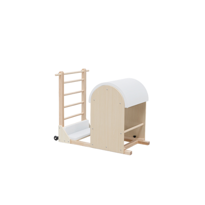 Classic Maple Ladder Barrel – White