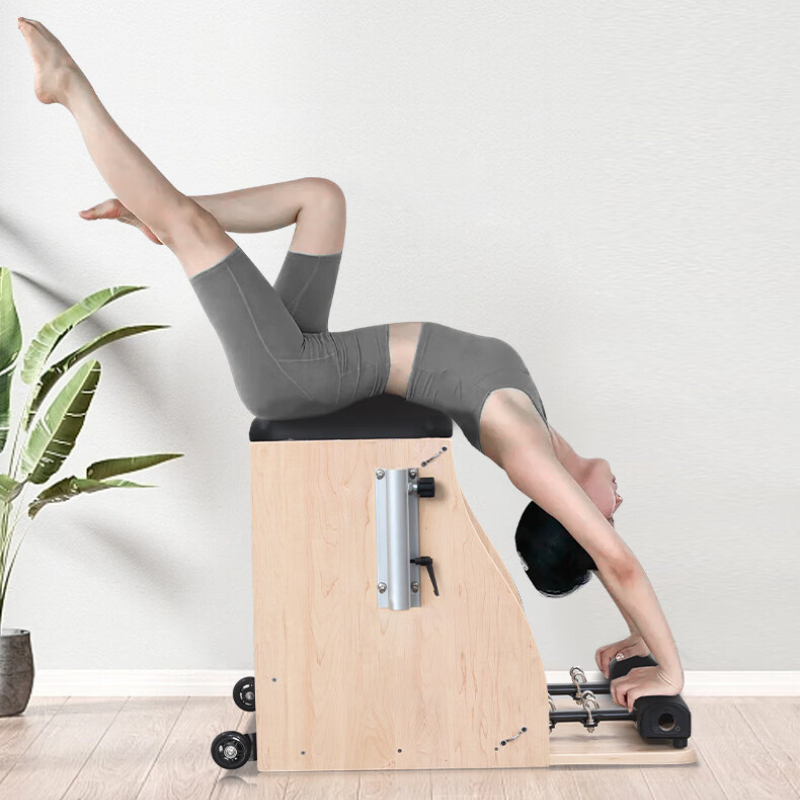Pilates Oak Wunda Chair White
