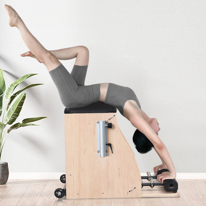 Pilates Oak Wunda Chair White
