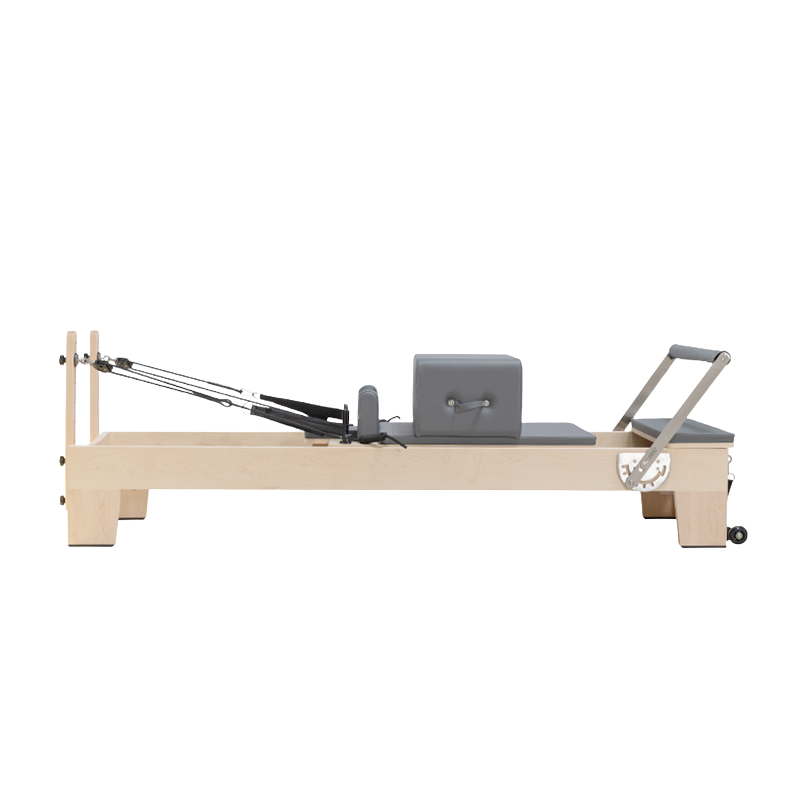 Classic Maple Core Pilates Reformer – Grey
