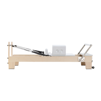 Classic Maple Core Pilates Reformer –White
