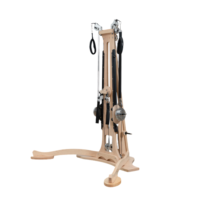 Premium Maple Wood Gyrotonic Device - Top-Tier Fitness & Rehabilitation Equipment