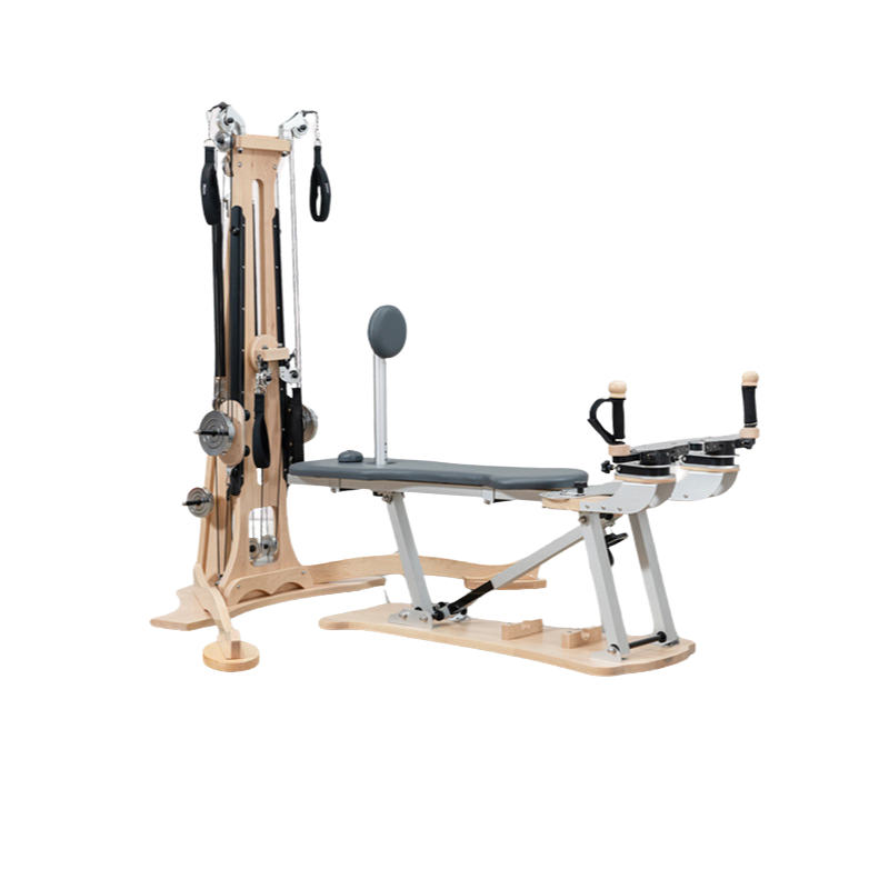 Premium Maple Wood Gyrotonic Device - Top-Tier Fitness & Rehabilitation Equipment