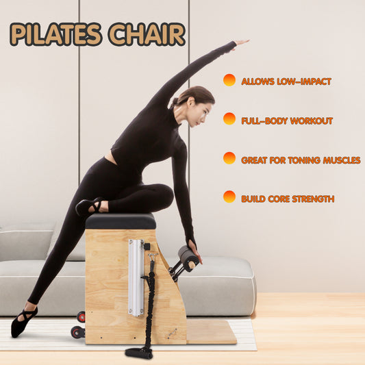 Premium Oak Wunda Chair for Pilates – Versatile Home Fitness Equipment