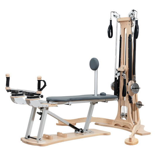 Premium Maple Wood Gyrotonic Device - Top-Tier Fitness & Rehabilitation Equipment