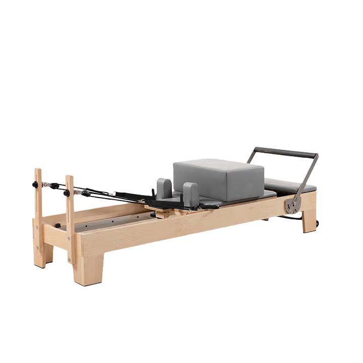 Classic Maple Core Pilates Reformer – Grey