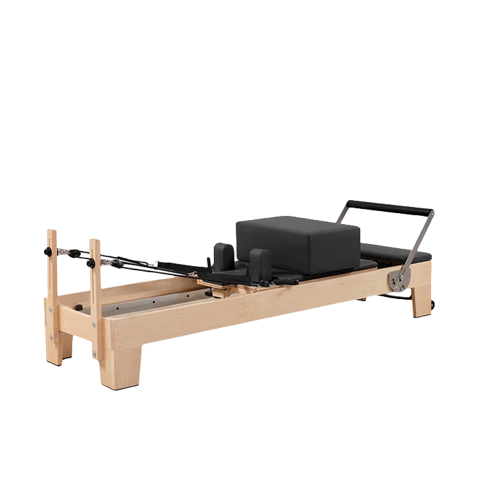 Classic Maple Core Pilates Reformer – Black